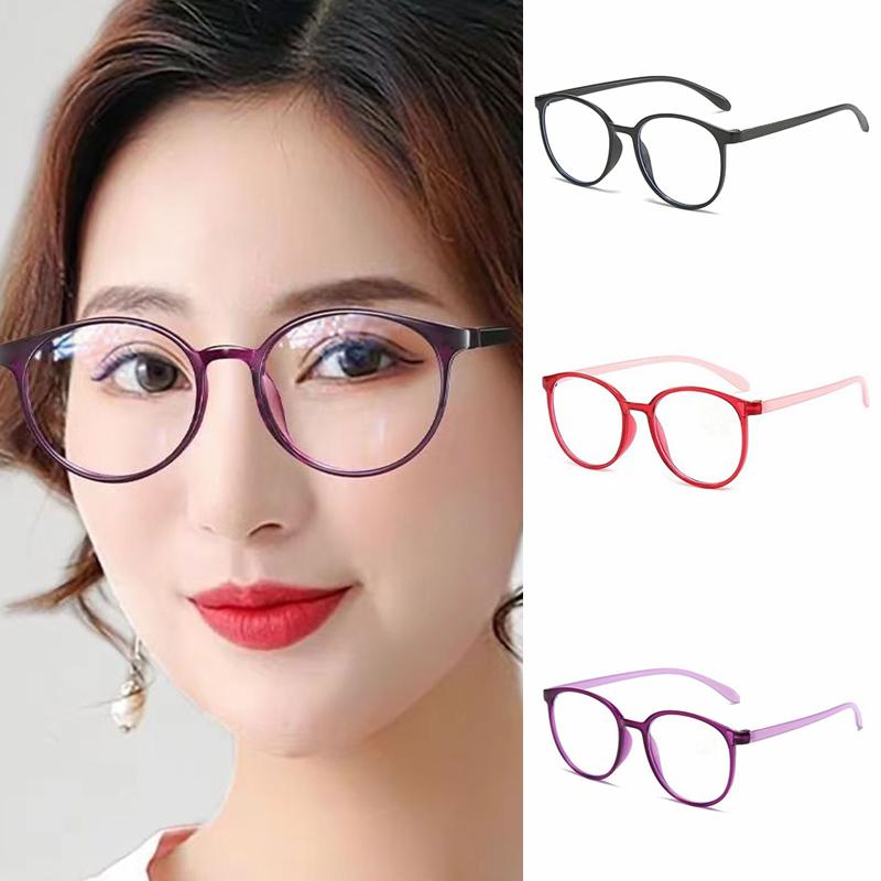 

Женская мода классическая эллиптическая оправа радиационно-стойкие очки с защитой от синего света 0 градусов