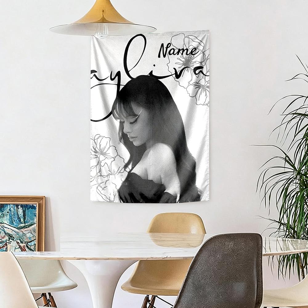Ayliva Custom Your Name Wall Decor Tapestry Art For Pet Memorial Birthdaywedding Party Backdrop Family Gift