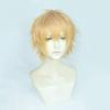 Cosplay Short Perfect for Parties and Plus a Bonus Net Heat-resistant Wig, "Second Castle," Blonde, Cool, Hair, Disguises,