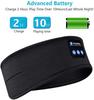 Bluetooth Sleep Headphones and Eye Mask Headband: Wireless Music for Sleeping and Sports