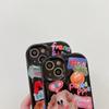 3d Graffiti Cute Dog Cartoon Animals Shockproof Phone Case For Iphone 14 13 12 11 Pro Max Fashion Soft Silicone Phone Back Cover