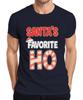 Santas Favorite Ho Funny Christmas Santa Party Gift Unisexs Tshirt