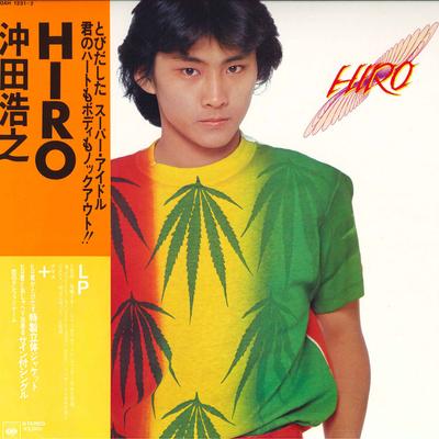 LP Record HIROYUKI OKITA  Hiro 30AH1231 CBS SONY 1981 Japan Obi Japanese PopRock Used