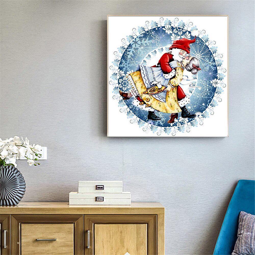 5D Diamond Painting Snowman Full Square Drill DIY Needlework Diamond Mosaic Cartoon