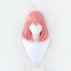 cosplay wig from in short to perfect for disguise 3 bonus and a memo pad Heat-resistant "Second Castle" pink, long, 35cm, + items net, hairpins,