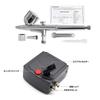 Ausuc Airbrush Mini Compressor Set Double Action Airbrush for Hobby Painting Spray Model Tattoo
