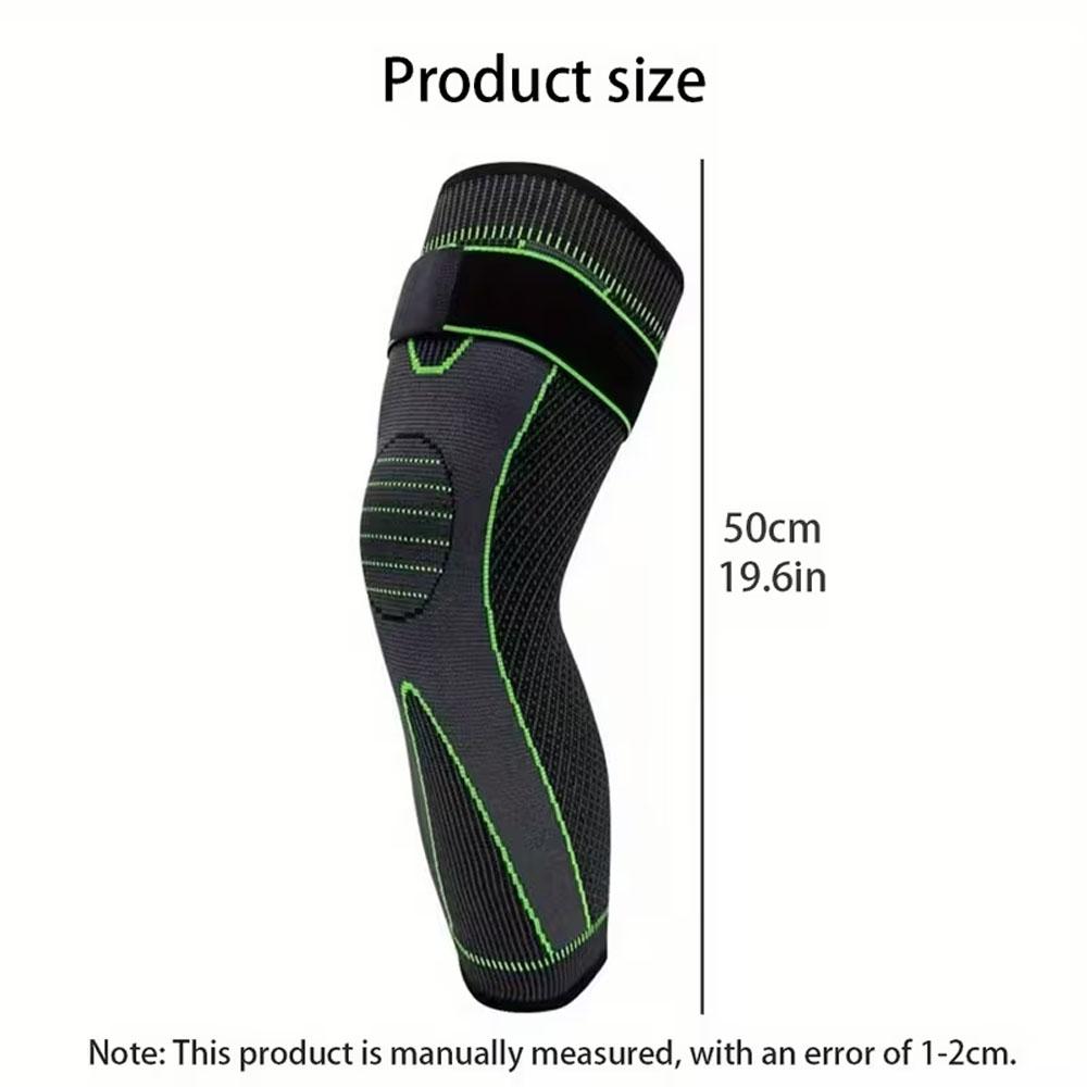 2pcs elastic compression sleeve, for thigh, calf, knee support, warm and extended Men's and Women's leg sleeves, one size fits