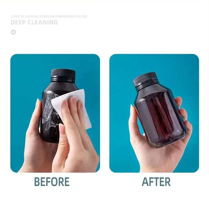 Salviette sgommanti per rimuovere olio e colla Panno per la pulizia Auto Sticky Alcohol Pulizia Compresse di cotone Rimuovi macchie adesive residue