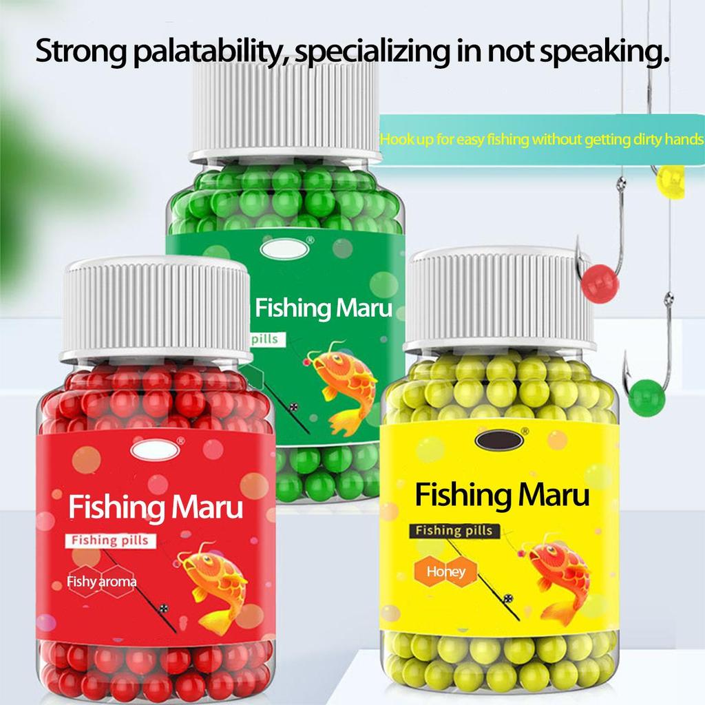 Gu Shuxiang Fishing Balls - ჯვარცმული კობრი, ბალახი, ტილაპიის სატყუარა გარე თევზაობისთვის და შავი ორმოს წყალსაცავი