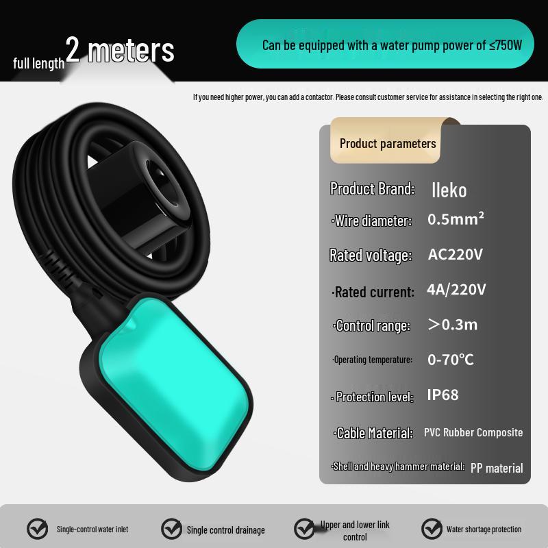 ELECALL Automatic Water Level Controllers & Float Switches (CN version)