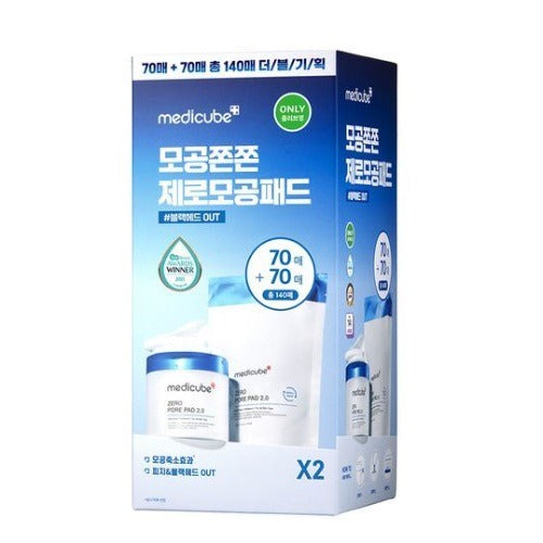 MEDICUBE Zero Pore Pad 2.0 70P+Refill 70P Set set