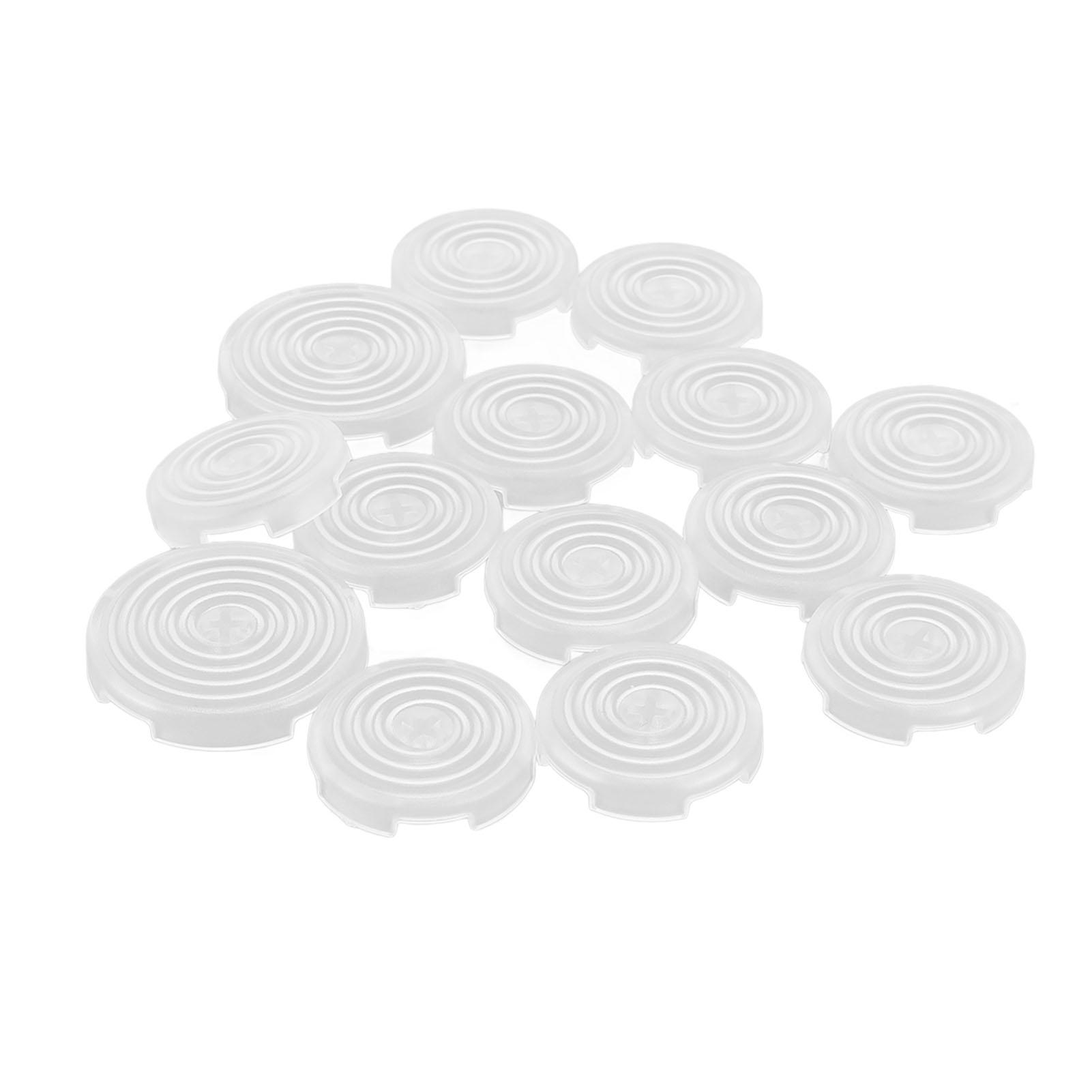 

14 шт. колпачков клавиш для клавиатуры для файтингов 22,5 мм 28,5 мм чехол для клавиш Fight Stick для замены прозрачный белый