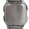 Casio Standard Vintage Series Silver and Overseas Model Analog-Digital Watch, A130WE-1A, Unisex, Black, [Used]