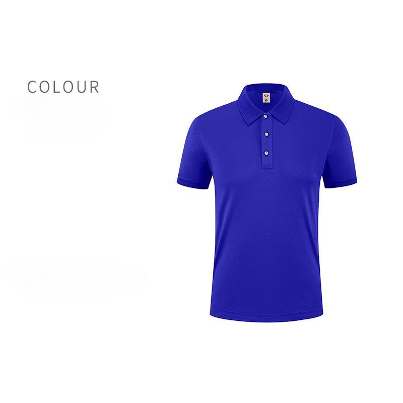 2024Sommer kurzarm polo-shirts für männer und frauen, einfache business casual einfarbig revers POLO atmungsaktiv und vielseitig