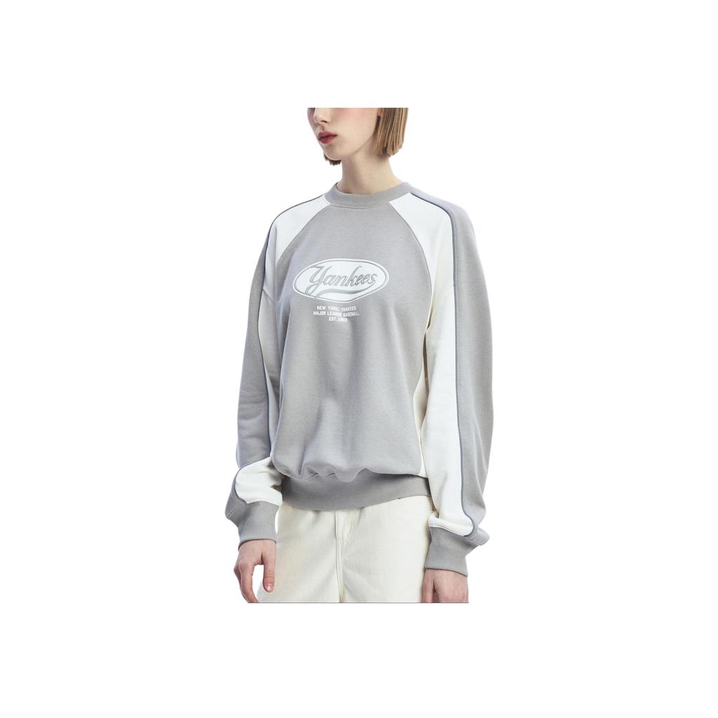 New MLB New York Yankees Sweatshirt Men's Light Gray 3AMTV0251-50GRL