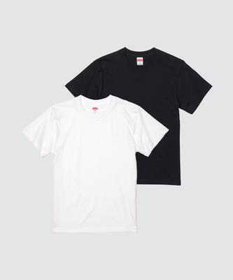 Yunaitideuaeseul [2Pack] Basic Plain Short Sleeve T-Shirt (Type A)