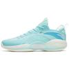 Anta Cement Bubbles 3 Fabric Slip Resistant Abrasion Resistant Low top Basketball Shoes Men's Ice Refreshing Blue 112321604-2