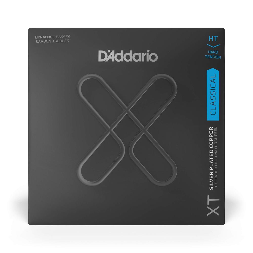 Cordas de Violão Clássico Cordas Revestidas XT Tensão Dura XTC46FF D'Addario Dynacore/Carbono []