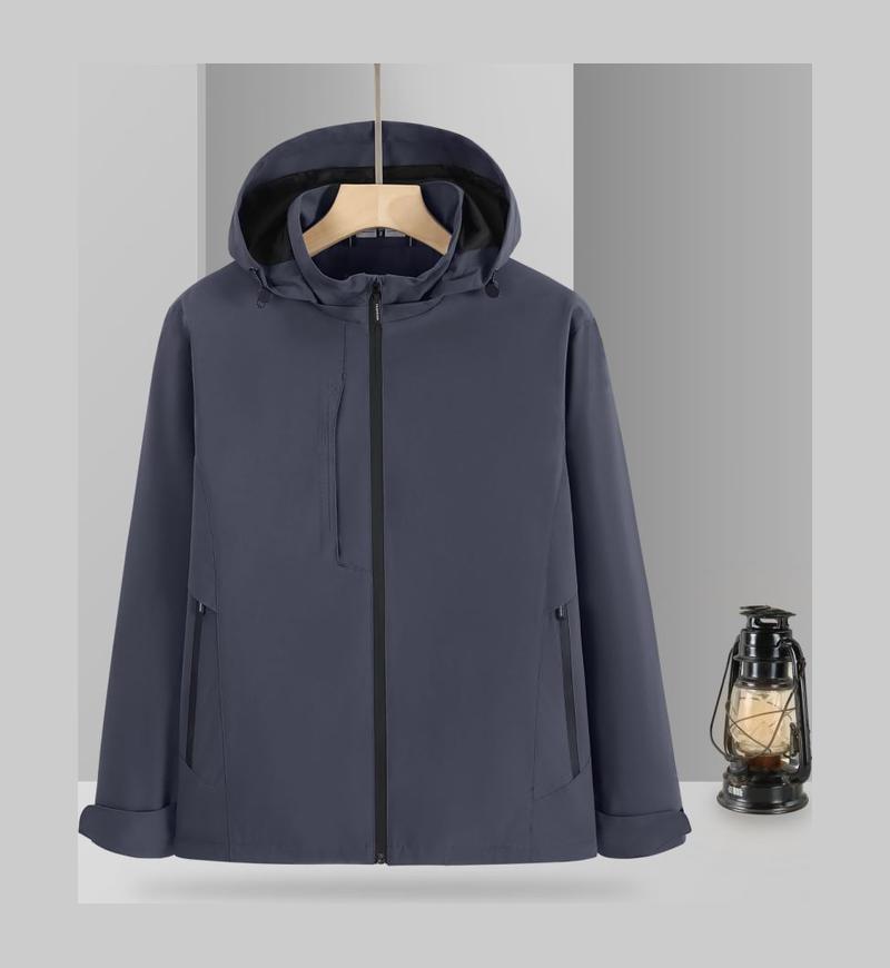 Simple Punching Jacket Couple Hundred Windproof Fabric Comfortable Fashion Casual Thin Jacket YG-521L