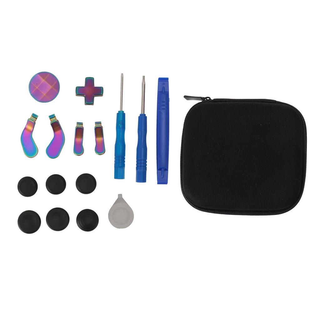 13 i 1 Metall Spakhetter for Xbox One Elite Series 2 Kontroller Metall Mod 6 Byttbare Spaker 4 Padler