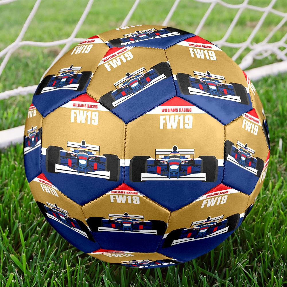 Racing Theme Size 5 Soccer Ball, Suitable for Both Indoor and Outdoor Matches, a Gift Suitable for Everyone.