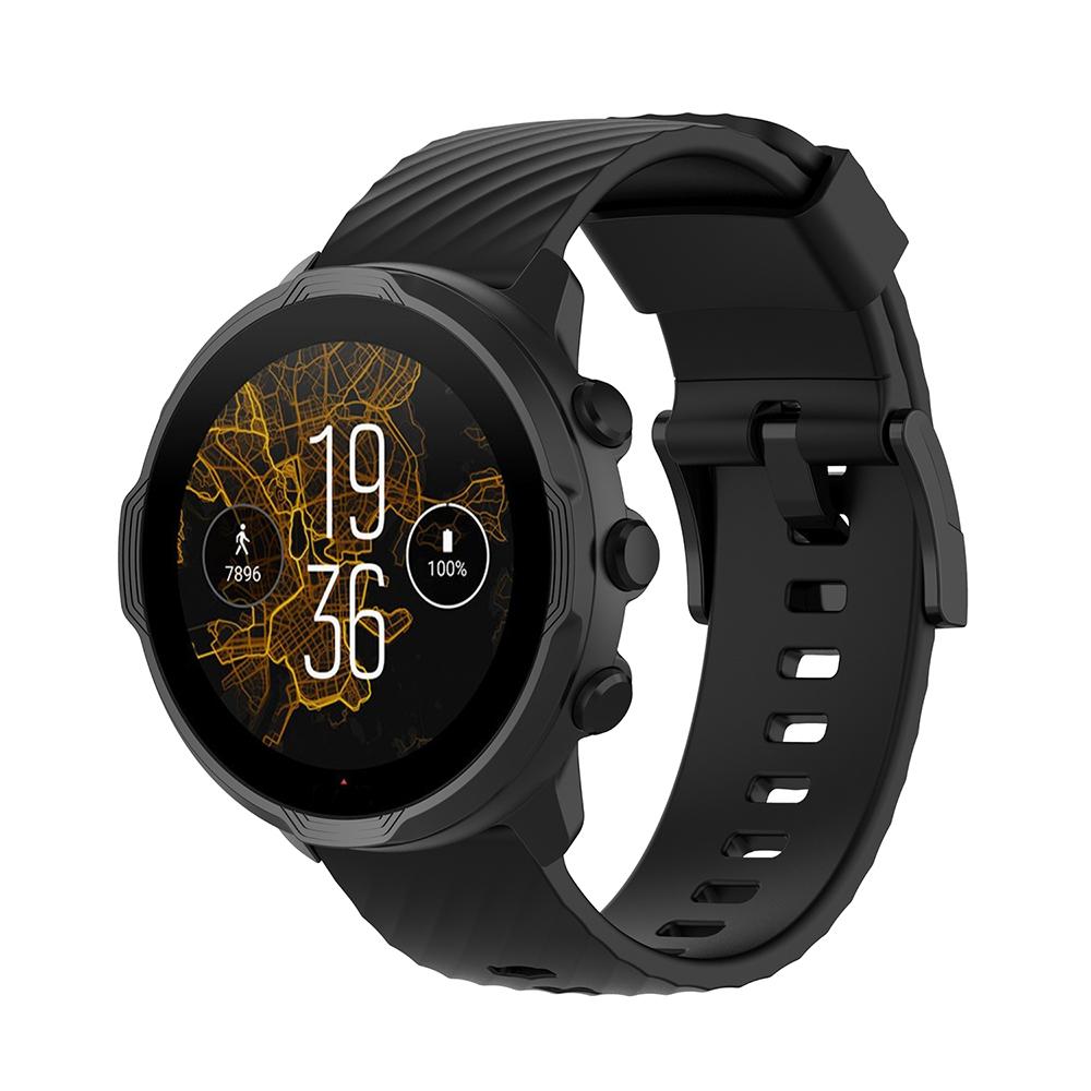 Per Suunto 7 / Suunto 9 baro Cinturino di ricambio Cinturino per orologio  sportivo in silicone morbido da 24 mm per sport spartano / polso hr / D5  Cinturino acquista in modo