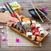 Pack of 6 Reusable Chopsticks Helpers Training Adults Kids Non-Slip Chopstick Hinges Connector Portable Practice Chopsticks Aids