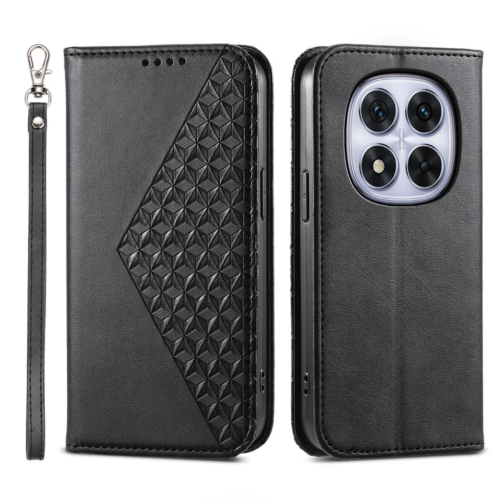 For Xiaomi Redmi Note 14 Pro 5G/Poco X7 5G Case Calf Texture PU Leather Phone Cover with Wallet