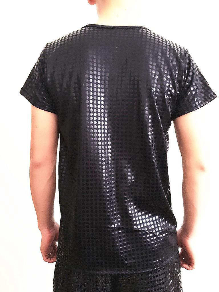 Unisex Sequin Stretch Performance Jazz Dance T-Shirt