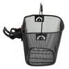 1 Set Bike Basket Large Capacity Easy To Install Metal Mesh Bike Basket