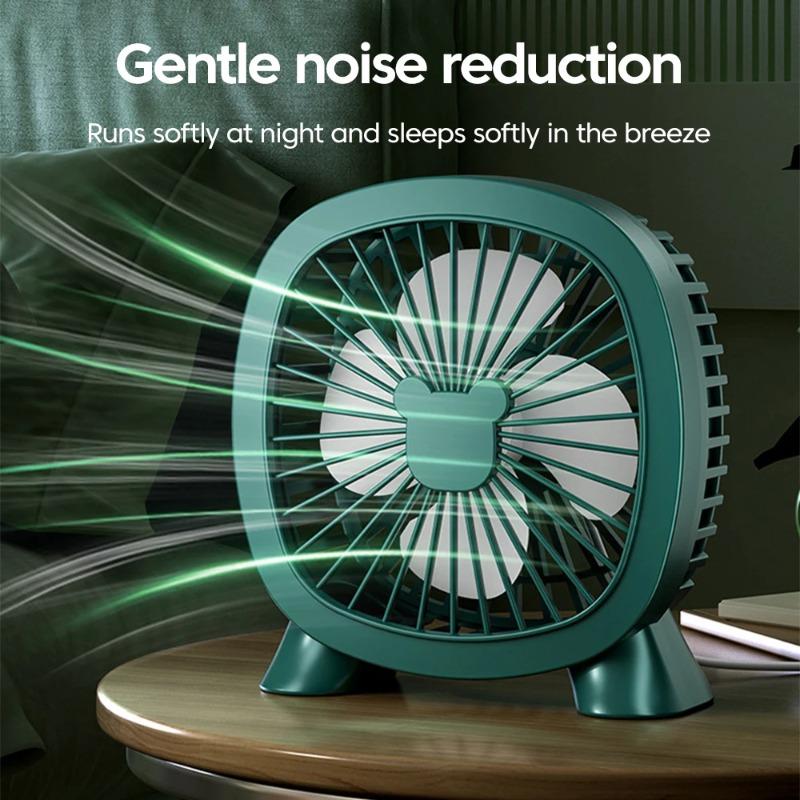 Portable Summer Mini Electric Fan For Home Office School Outdoor Camping Travel USB Direct Plug In Silent Handheld esktop Fan