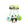 Irresistibly Plush Cute Panda Keychain In Bamboo Wealth Style For Perfect Gift Idea