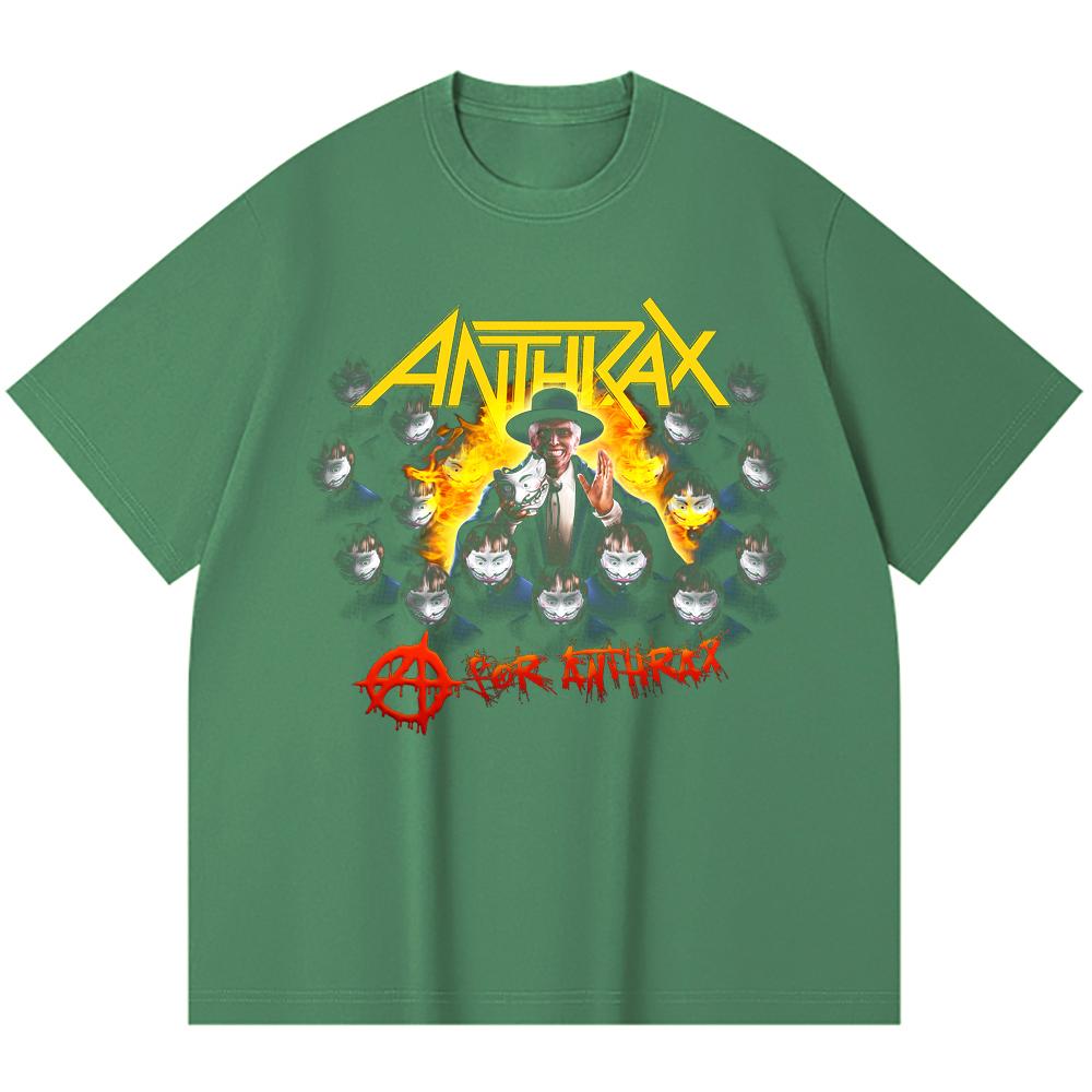 230 g/m² 100% Baumwolle Heavy Metal T-Shirt Rockband Beliebte Musik Druck Unisex Schweres Baumwoll-T-Shirt