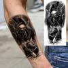 1 Vel Cool Krijger Gladiator Tijdelijke Tatoeages Voor Mannen Vrouwen Realistisch Wolf Leeuw Waterdicht Nep Tatoeage Lichaam Arm Kunst Sticker