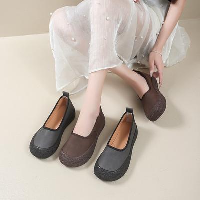 Móda Nový Styl Mokasíny Dámské Ploché Boty Ležérní Dámské Tenisky Jarní Móda Sport Běžecké Boty Retro Pohodlí Zapatos De Mujer