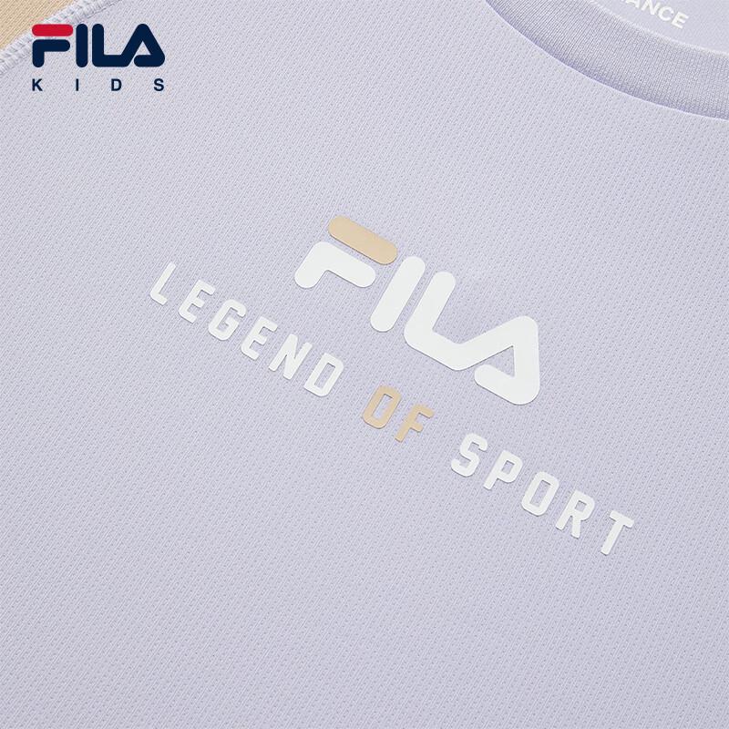 Fila Girls' Knitted Long-Sleeve T-shirt