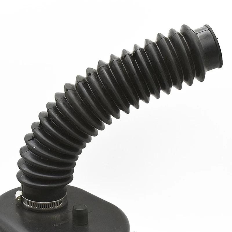 Autobike Air Filter Hose Black Cold Air Intake Exhaust Pipe Protective Cover