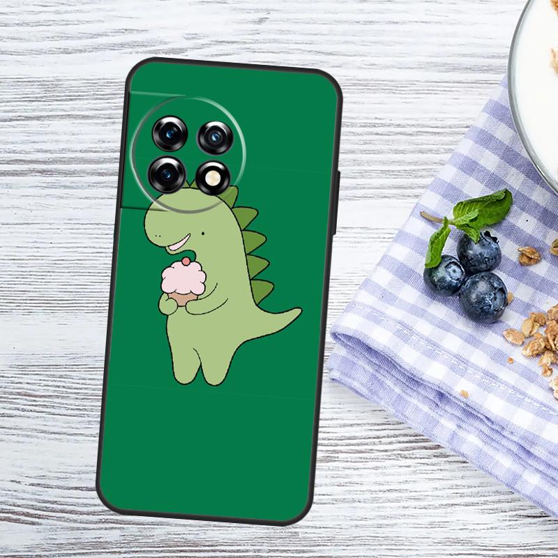 Dinosaur Pattern Case For OnePlus Nord CE 5 4 3 2 Lite N20 N30 OnePlus 15R 13T 13R 12R 10T 10R 11 13 15 Cover