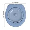 Tappo WC Portatile da Campeggio Sedile Vasino Rimovibile Mobile Tappo WC Sedili Secchio da Campeggio Coperchio Sedile WC in Plastica