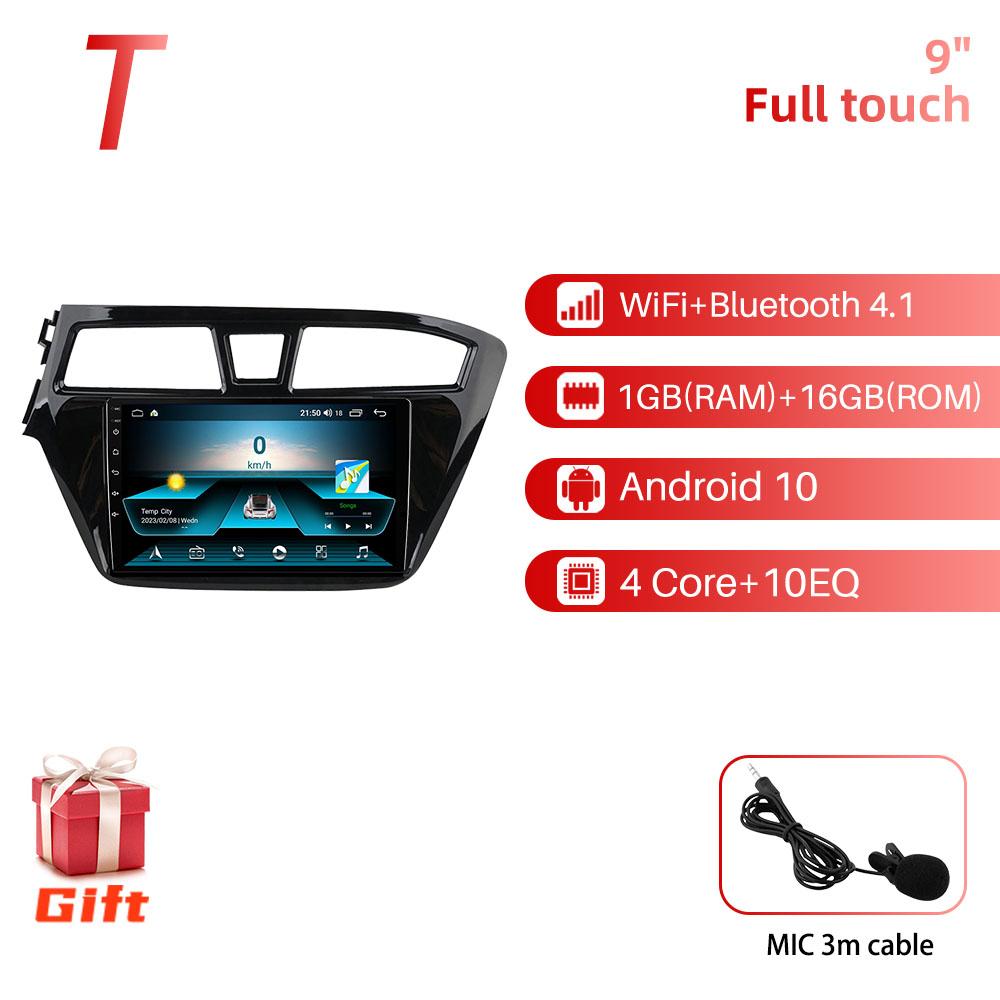 2 Din Android Car Radio Stereo for Hyundai I20 2014 - 2017 Left Hand Multimedia Player WIFI Navigation Autoradio GPS Head Unit