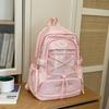 Schoolbag Mori Foreign Style Backpack Korean Version of the New Large-capacity Load Reduction Student Schoolbag Trendy Fashion Versatile Bar Pain Bag