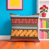 Aztec Ethnic Pattern Pillow Case Pillow Case Plush Fabric Soft Double Sided Print Home Sofa High Quality Cushion