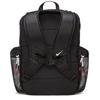 Nike Polyester Backpack Regular Unisex Black/Chili Red Lightweight Casual CU3939-010