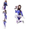 Overwatch D.va Cosplay Costume Jumpsuit For Women Premium Polyester Material For Comfort And Durability