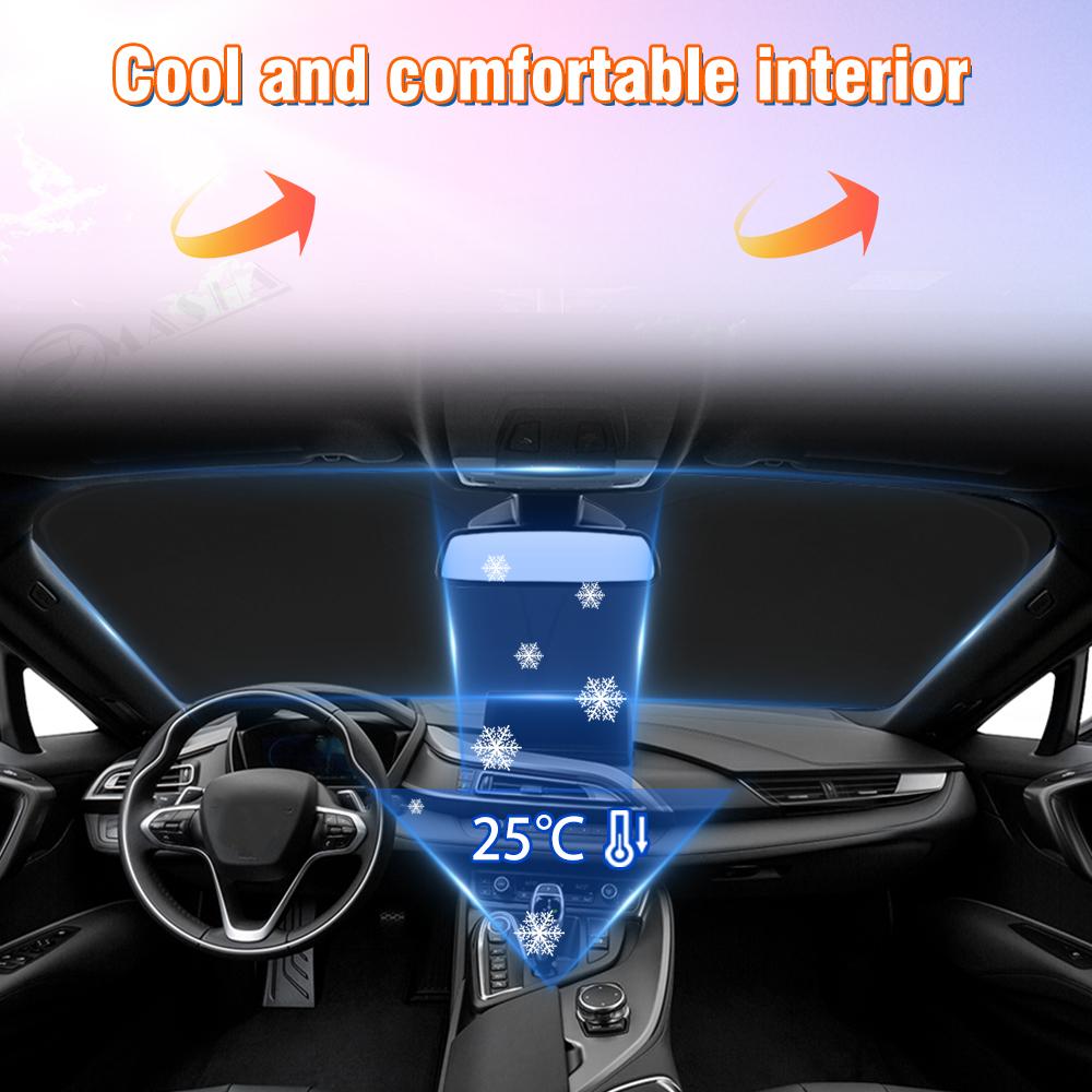 Car Windshield Sun Shade For BYD SEAL EV 2022 2023 2024 Reflector Sunshade Offers Protection for Car Interior SEAL Accessories