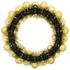Christmas Ball Wreaths 2 pcs Gold 33 x 33 x 7 cm Polystyrene