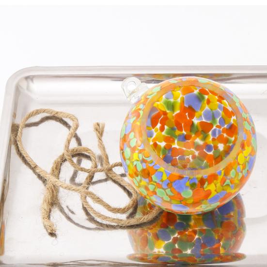 Venkovní skleněné závěsné krmítko pro kolibříky, odolné proti mravencům a včelám, vícebarevné krmítko pro ptáky, zahradní dekorace, dárek pro ženy