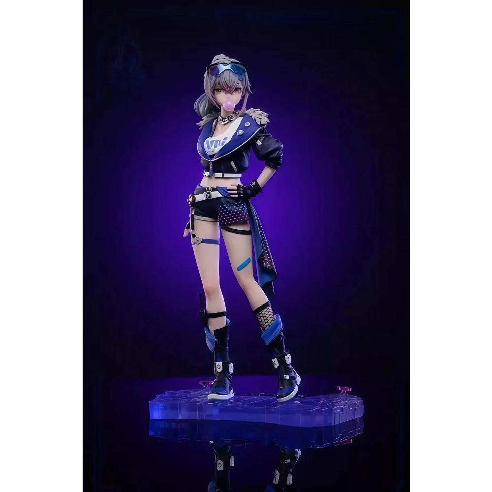 Honkai: Star Rail Figure Silver Wolf Anime Figure Blow Bubbles Silver Wolf Figurine Model Statue Doll Collection Game Toys Gift