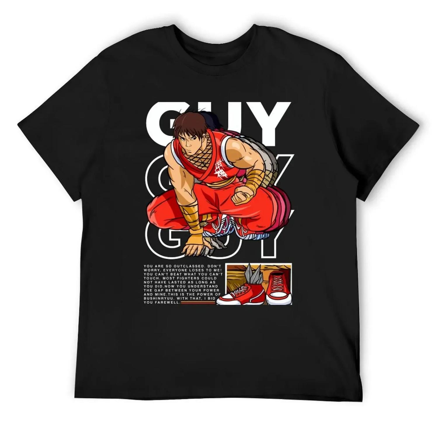 Guy T-Shirt anime figures graphics essential t shirt plain t shirts men S