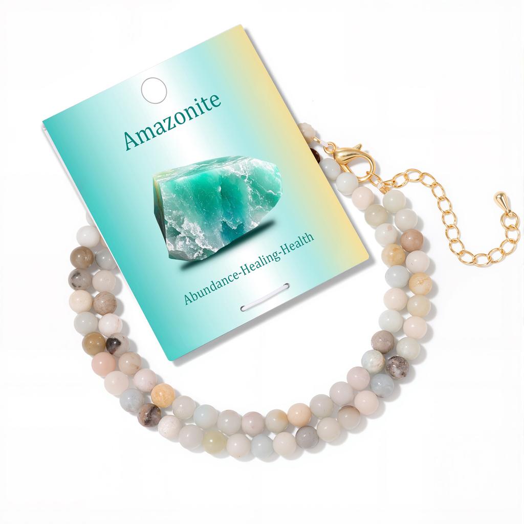 Bohemian Natural Stone Bead Choker Necklace Handmade Irregular Ladies Gemstones Beaded Jewelry Collar Party Friend Gift Femme